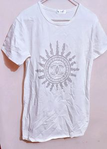 White Oversized T-shirt for Woman | In the Size S