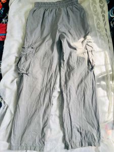 Gray Cargo Pants