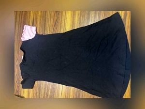 Cute Unicorn Black Dress