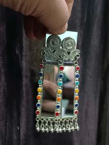 Bohemian Mirror Dangle Earrings