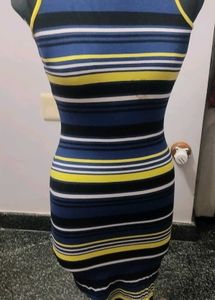Striped Bodycon Dress