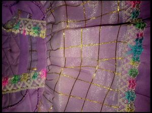 Brand New Purple Colour Beautiful Girls Kids Frock