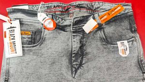Men's Grey Denim Jeans Size - 30 NEW