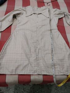 Chic Plaid A-Line Dress