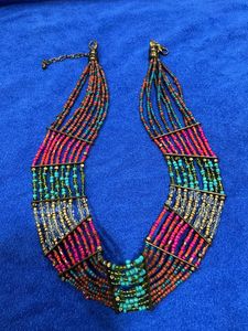 Beaded Multicoloured Neck Piece