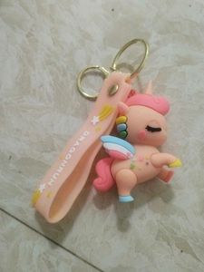 Cute Unicorn Keychain