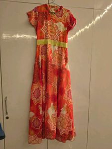 Bohemian Style Ethnic Gown