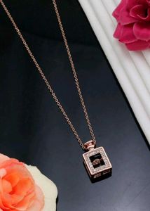 Sparkling pendant with Ball chain for girls and wo
