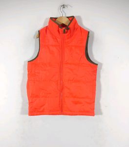 Orange Plain RainCoat (Boys)