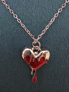 mr diy Korean style Heart Necklace
