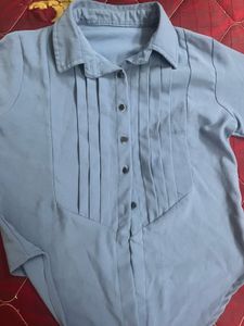 Light Blue women top