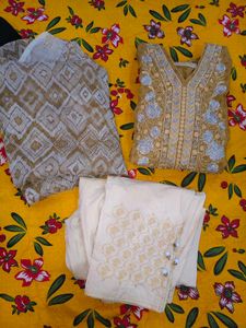 Yellow Kurta Set with Dupatta