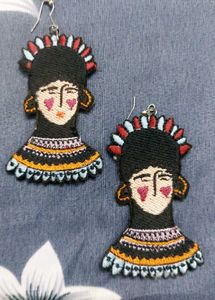 Beautiful Thread Work Earings