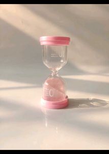 Baby Pink Hourglass Timer