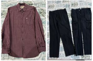 38" Shirt, Cargo and Trouser 30"