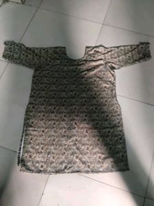 Floral Print Kurta