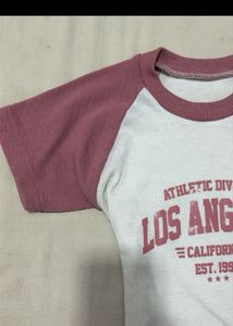 Pink LA Graphic Tee