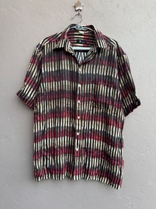 Men's Striped Short Sleeve Shirt