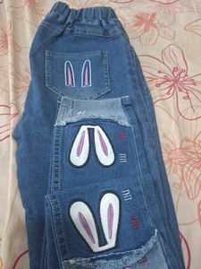 girls denim pant