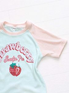 Cute Strawberry Graphic T-Shirt