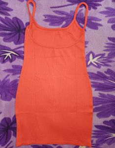 Shein Spaghetti Strap Ribbed Mini Bodycon Dress