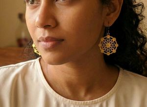 Golden aesthetic Earrings