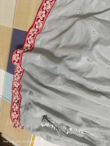 Elegant Grey Lehenga Choli Set