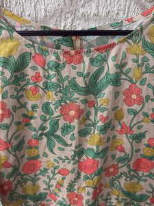 Floral Print Kurta Set