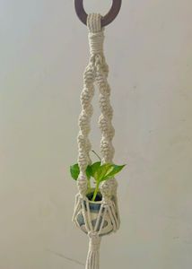 Macrame Mini Pot Plant Hanger