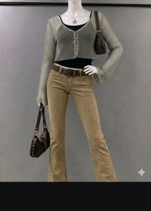 Sheer Mesh Long Sleeve Crop Top
