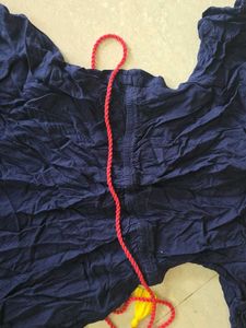 Embroidered Navy Blue frock