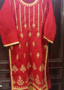 Kurta Plazzo Suit With Duptta