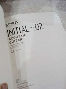 Trinity Acoustic Guitar Book - Initial Grade