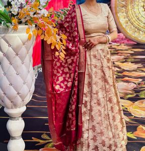 Stunning Silk Lehenga Choli Set