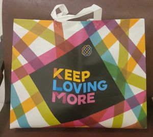Colorful KLM Fashion Mall Tote Bag
