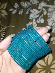 Velvet Teal Bangles