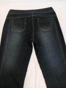 Y2K Washed Black Flare Jeans