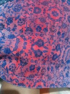 Blue Printed Kurta set
