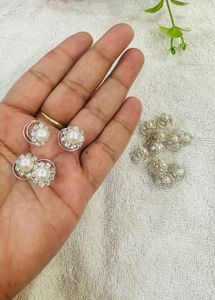 Sparkling Pearl & Crystal Hair Pins