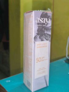 Asaya Spotlight Sunscreen SPF 50
