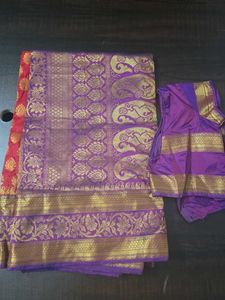 Beautiful Silk Saree with Blouse