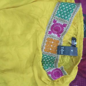 Yellow Palazzo Pants