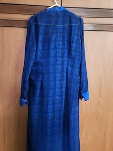 Branded Straight Zipper With Front Slit Kurti