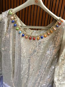 LAVENDER COLOUR GOWN