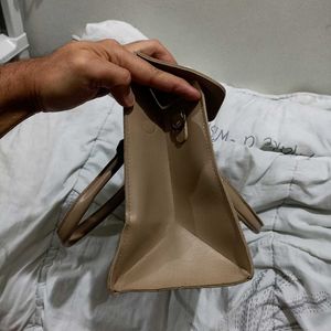 Stylish Taupe Tote Handbag(negotiable)