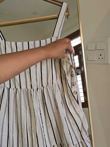 M&amp;S Striped Maxi Dress