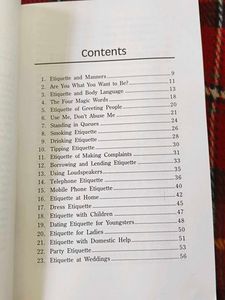 The Book of Etiquette and Manners