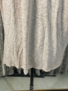 Comfortable Beige Textured T-Shirt