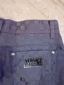 versace Grey Patterned Jeans