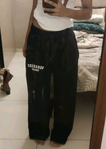 Black Casual Sweatpants
